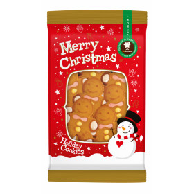 Ginger biscuits decorated with creams GINGERBREAD MAN 200gr