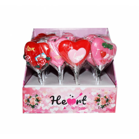 Lollipops HEART 40g