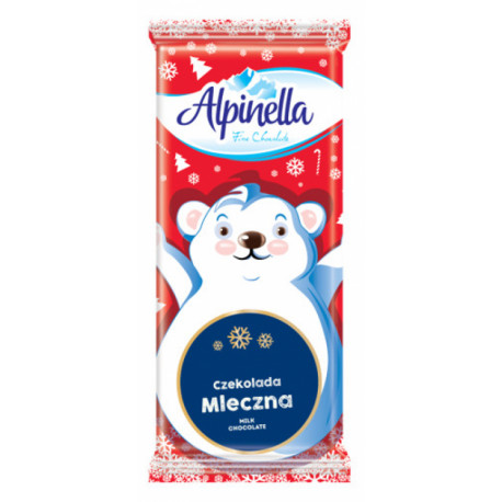 Milk chocolate ALPINELLA 90g.