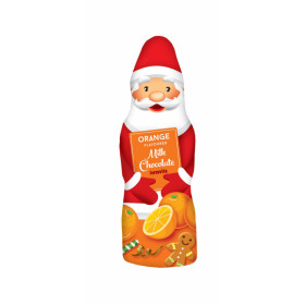 Orange-flavoured chocolate figure SANTA CLAUS ORANGE 90g.