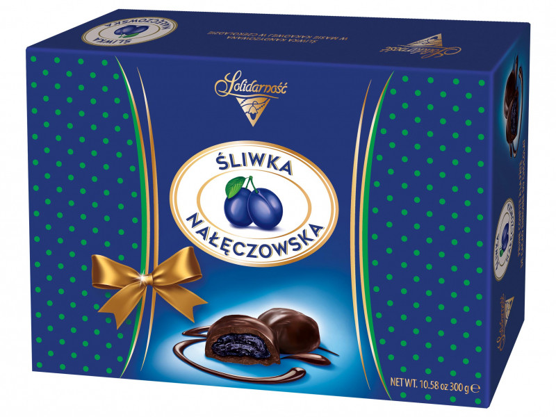 Sweets Plum in chocolate (Made in the EU) 400g – Baltic Supermart