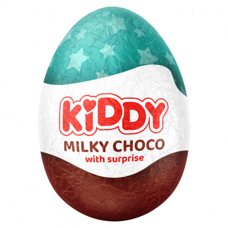 Milk chocolate egg with surprise KIDDY 60g