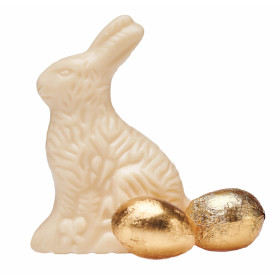 White chocolate figure WHITE HARE 40g