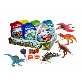 Plastikinis kiaušinis DINOSAUR TOY  EGG 20g