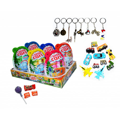 Žaislas su saldumynais MY LITTLE CARS 20g