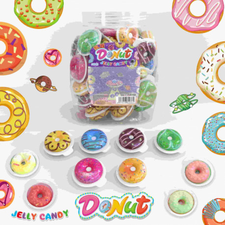 Žele saldainiai DONUT JELLY 10g