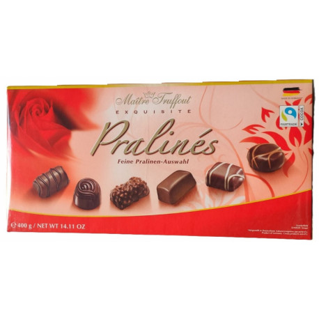 Set of chocolate sweets PRALINES 400g