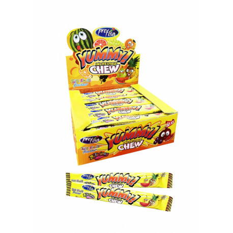 Chewy candy YUMMY TUTTI-FRUTTI 20g