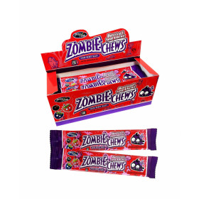 Chewing candies ZOMBIE CHEWS SOUR BERRY BLAST 20g