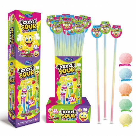 Candy powder NEW BIG XXXL POWDER STRAW 26g