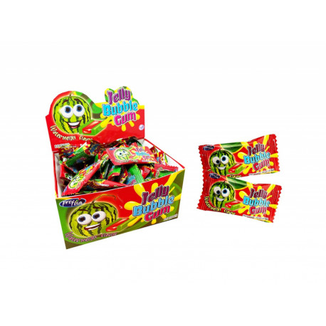 Bubble gum JELLY BUBBLE GUM WATERMELON  3,6g