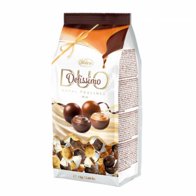 Chocolate pralines set DELLISSIMO DUO 1 kg