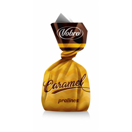 Chocolate pralines filled with caramel cream CARAMEL 1kg.