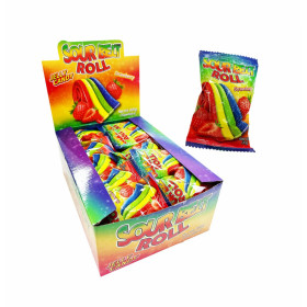 Želiniai saldainiai SOUR BELT ROLL 20g