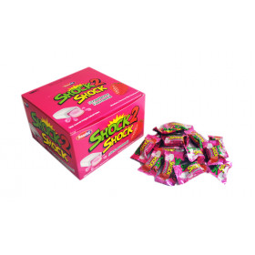 Chewing gum strawberry flavor SCHOCKS STRAWBERRY 4g