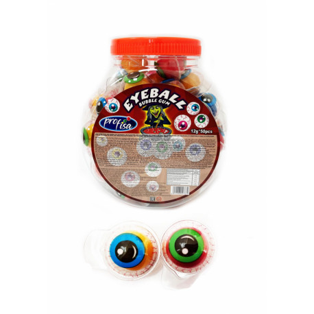 Chewing gum EYE BUBBLE WITH CENTERFILL 12g