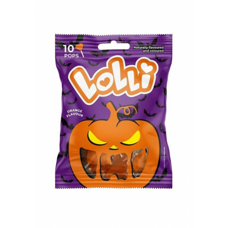 Ledinukai širdelės formos LOLLI HEARTS HALLOWEEN 70g