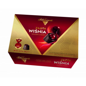 Chocolate candy with cherry and cherry flavour liquer GOLDEN CHERRY 306g