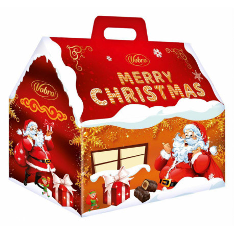 Chocolate candies set CHRISTMAS HOUSE 200g