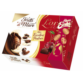 Chocolates set EXCELLENT PRALINES 338g.