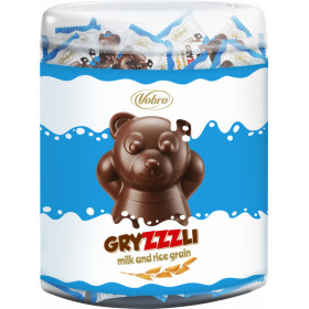 Chocolate pralines GRYZZZLI MILK 420g