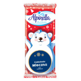 Milk chocolate ALPINELLA 90g.