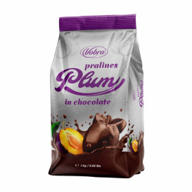 Šokoladiniai saldainiai PRALINES PUM IN CHOCOLATE 1 kg