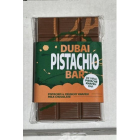 Pieninis šokoladas DUBAI PISTACHIO 100g