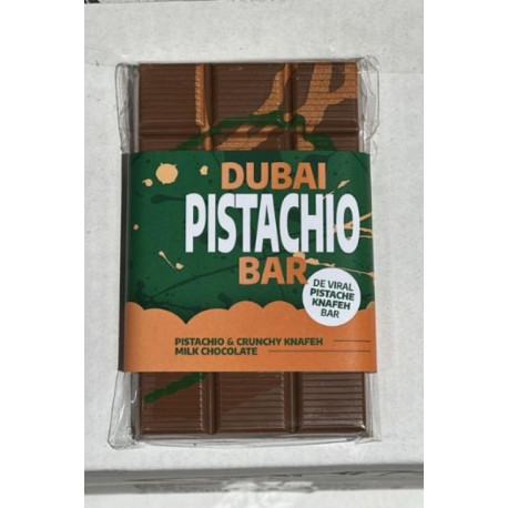 Milk chocolate DUBAI (PISTACHIO) 100g