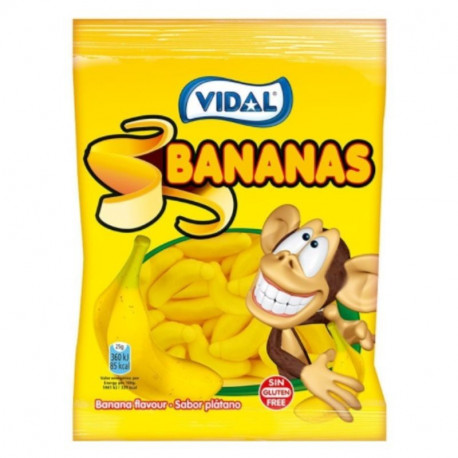 Guminukai VIDAL BANANAS 90g