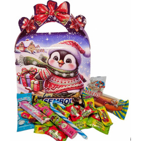 Gift PINGVINUKO KALĖDOS 310g set of sweets