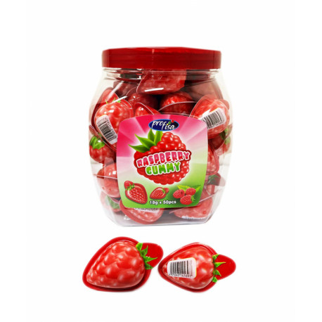 Jelly candy RASPBERRY 18g