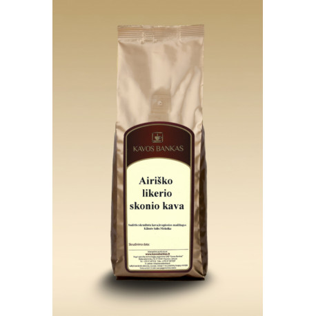 Coffee for medium grind IRISH LIQUER FLAVORED COFFEE 250g.