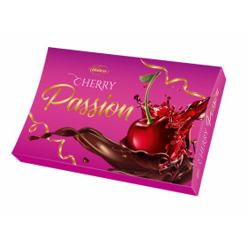 Chocolate candy with cherry liqueur CHERRY PASSION 140g.