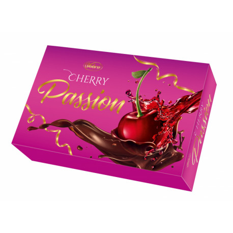 Šokoladiniai saldainiai su vyšnia likeryje CHERRY PASSION 280g