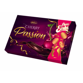 Chocolate candy with cherry liqueur CHERRY PASSION 140g.