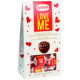 Milk chocolates with hazelnut cream and flakes SORINI LOVE ME 105g