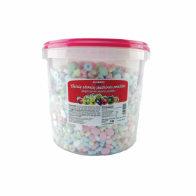 Fruit-flavored powder-pastilles 4kg.