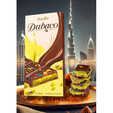 Milk chocolate DUBACO DUBAI 200g