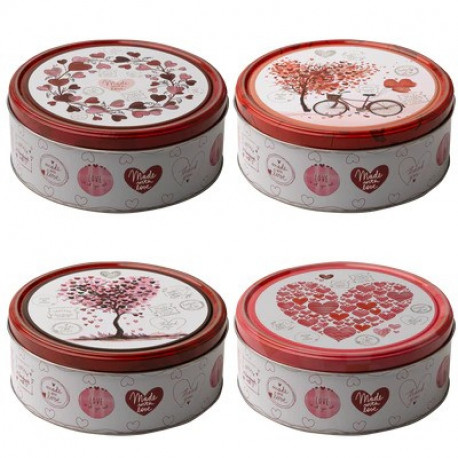 Sviestiniai sausainiai "HEARTS"4DESIGNS 150 g