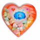 Fruit flavored powder lozenges HEART 80g