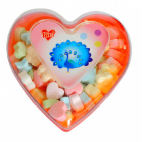 Fruit flavored powder lozenges HEART 80g