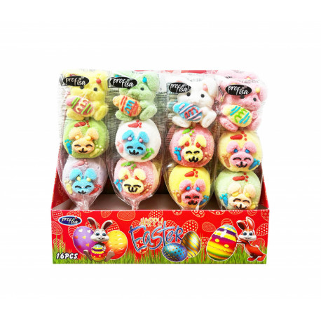 Candy on a stick Easter marshmallows MIX 50g.